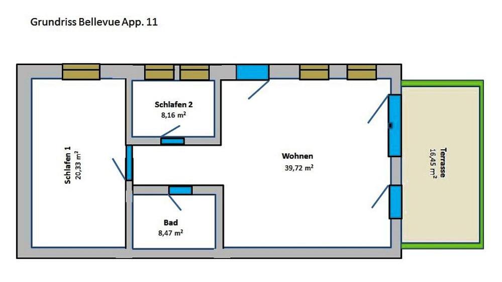 Apartmán Bellevue-App-11 Heringsdorf  Exteriér fotografie
